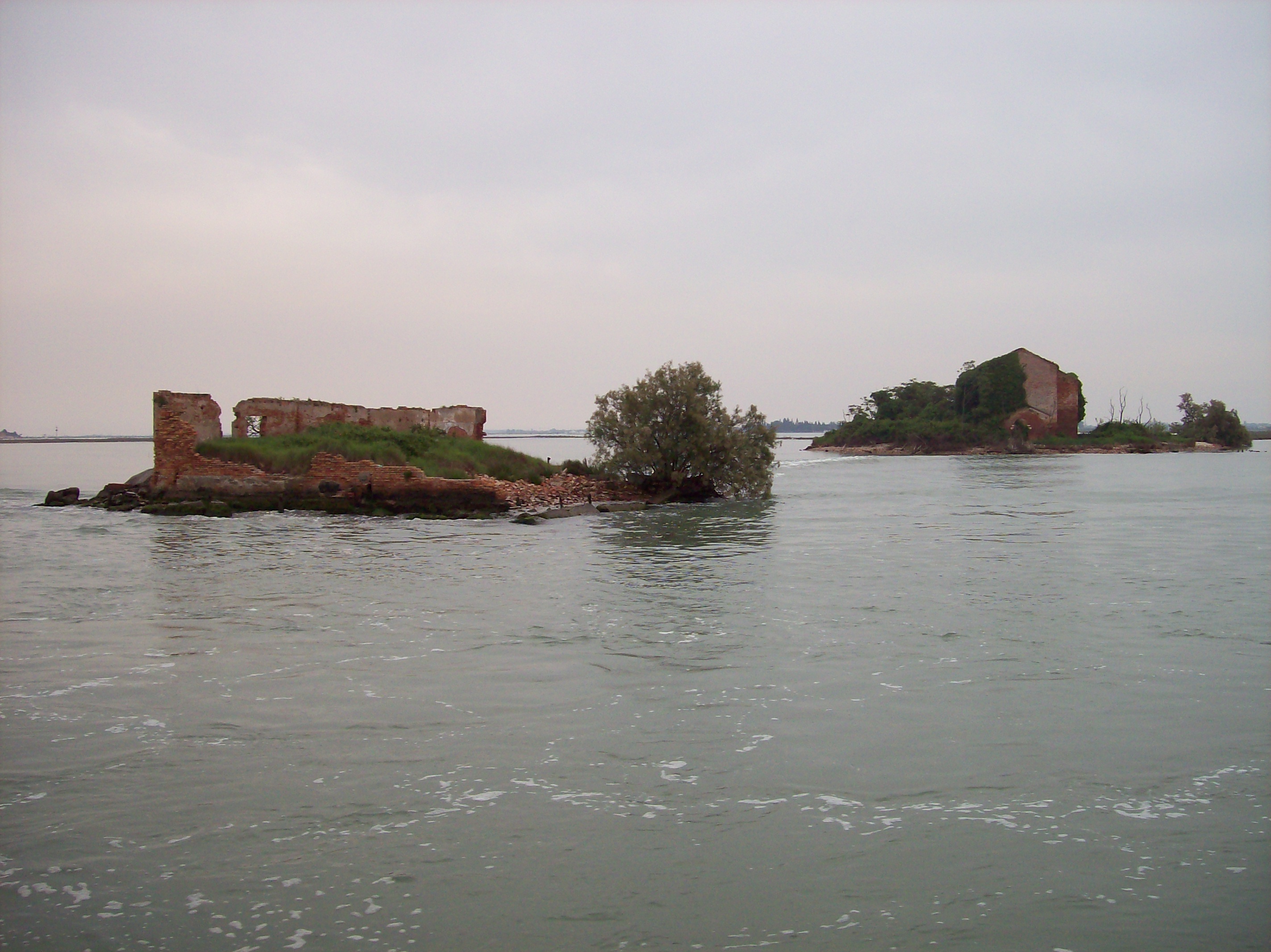 Ruins in the lagoon