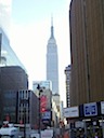 Empire State Bldg past MSG