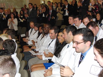 Med school class coated