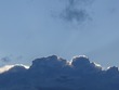 The skies clear after the ceremony