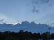 The skies clear after the ceremony