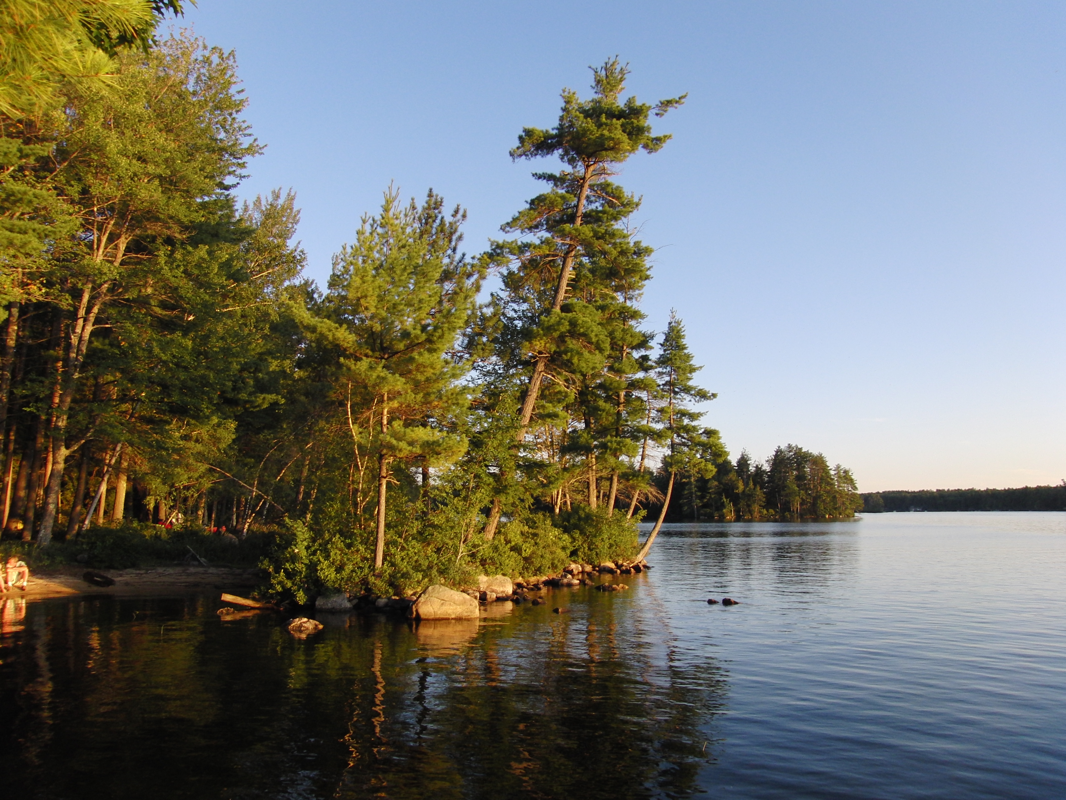 From the dock