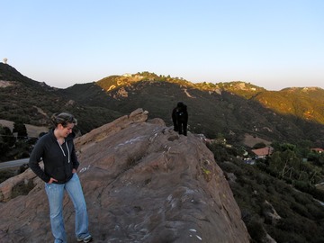 Ariana & Melody on the Indian rock