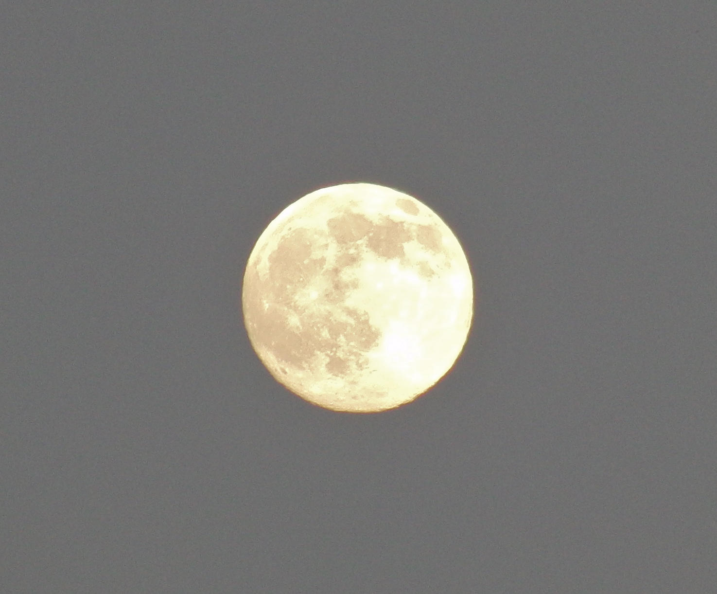 Moon over Gainesville