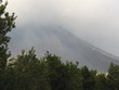 Arenal volcano, steaming