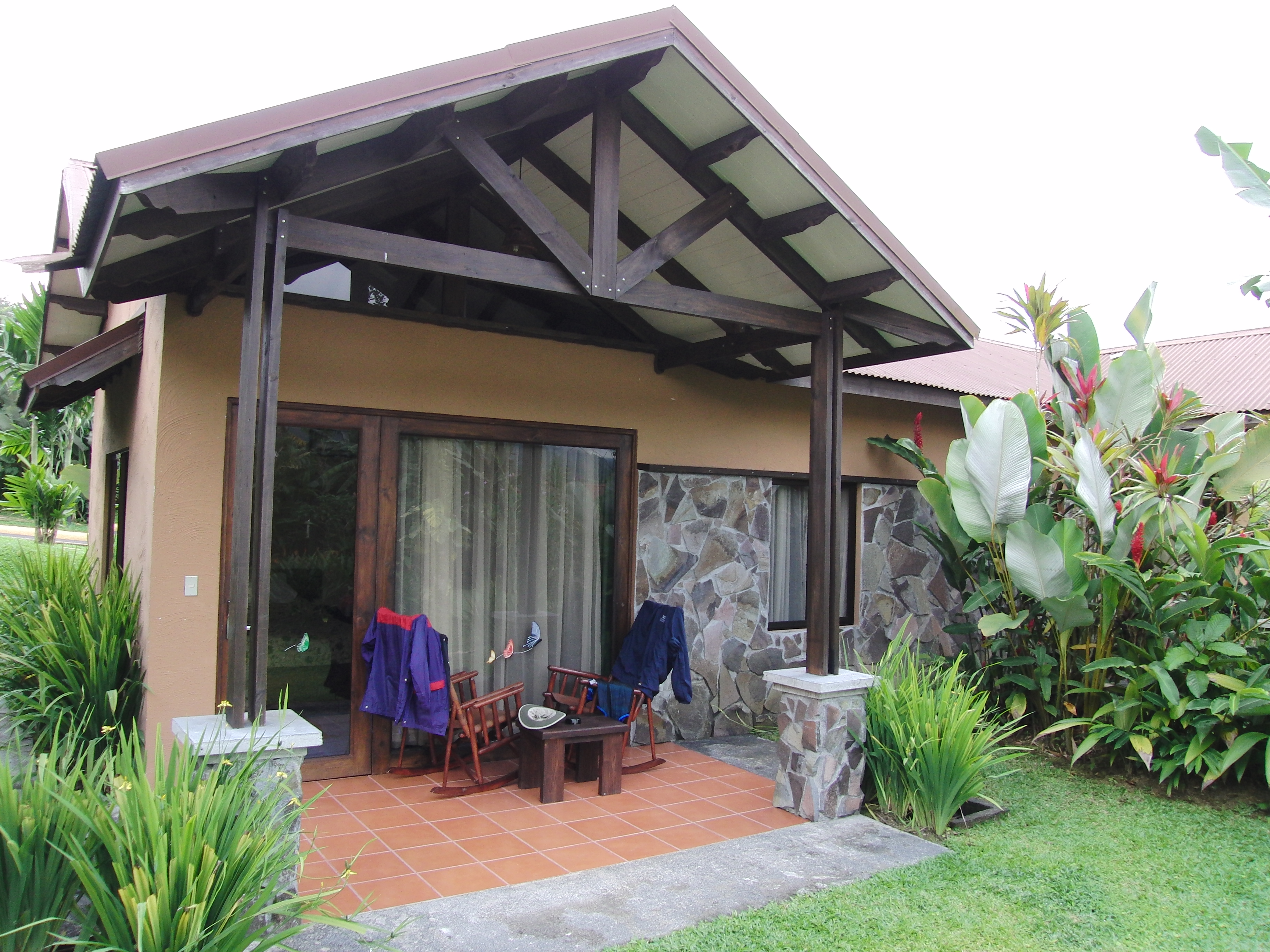 Our room at Arenal Springs Hotel