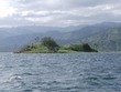 Isalnd in Lake Arenal