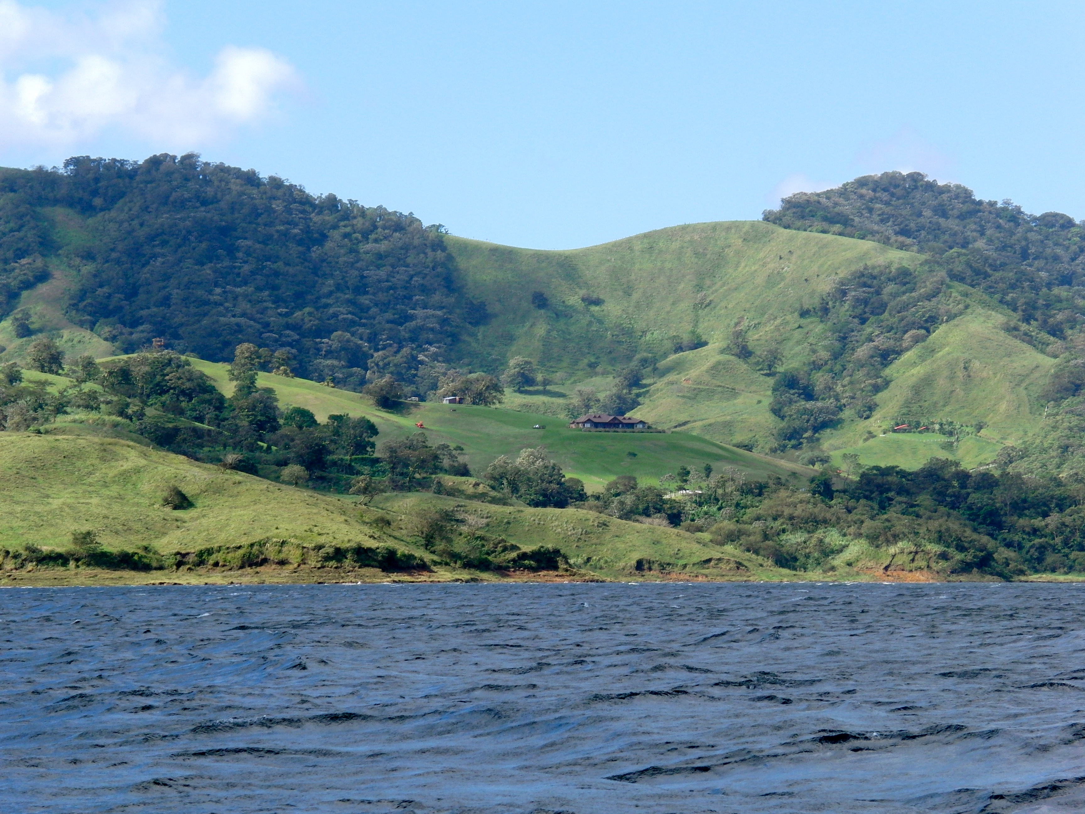 Arenal shoreline