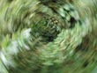 What happens when you hit the shutter while truning the tripod mount