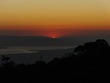 Sunset over gulf of Nicoya