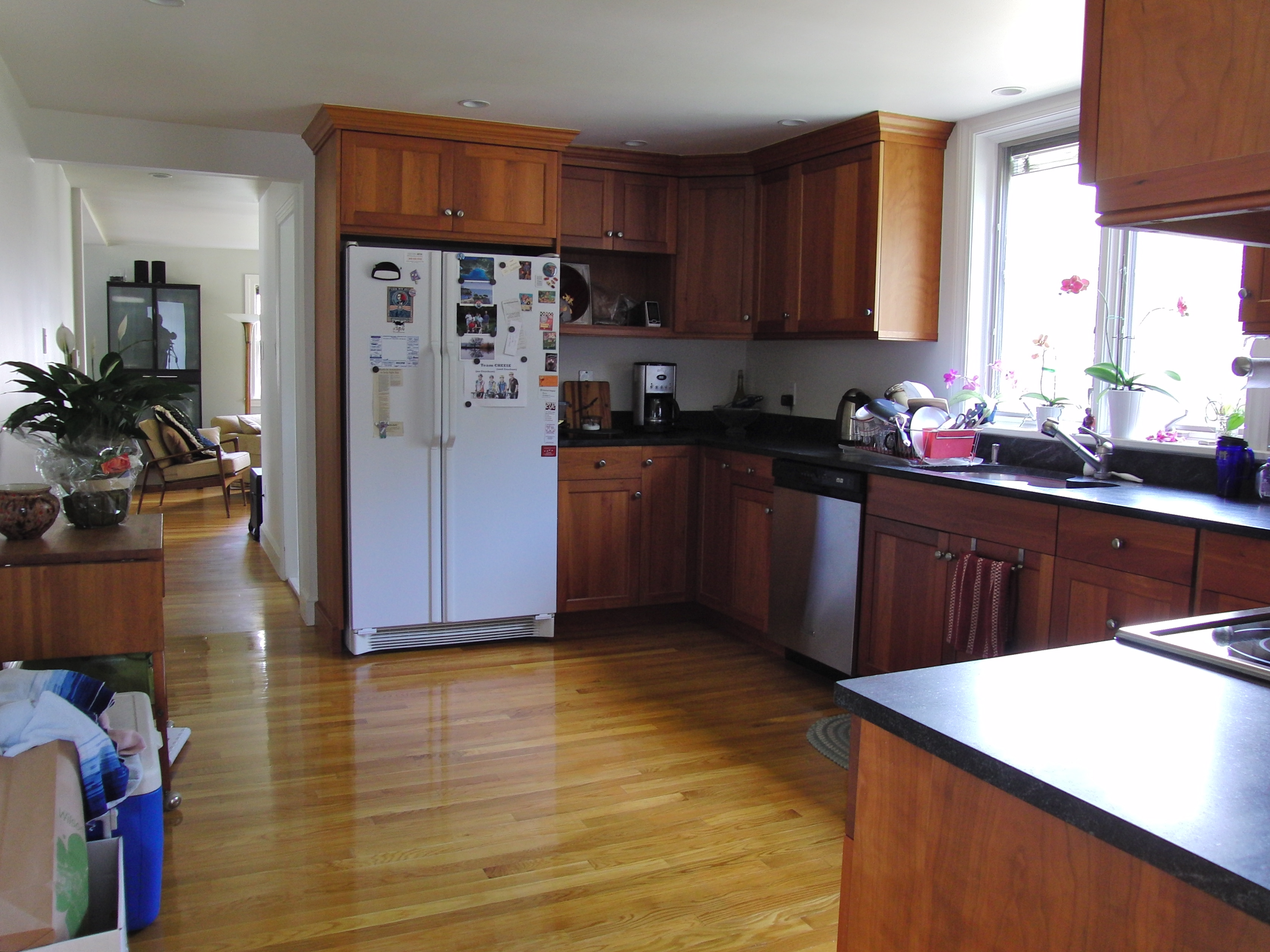 Kitchen and Hall