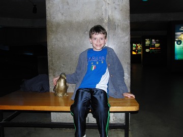 Benjamin at NE Aquarium