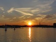 Sunset over Charlestown
