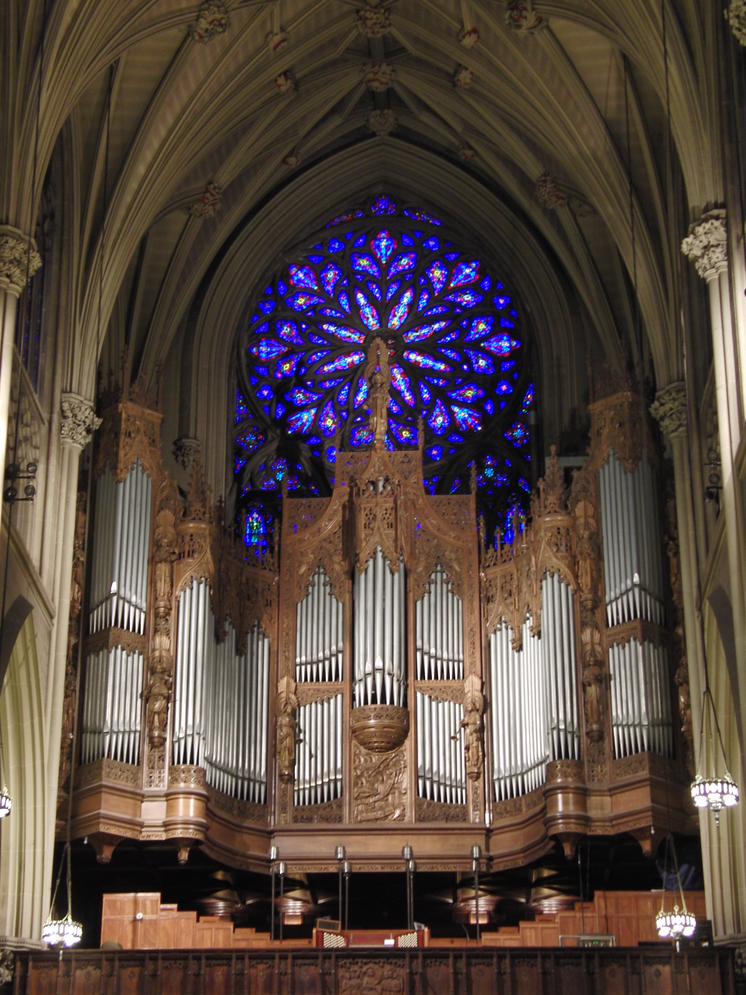 Organ at St. Patrick's