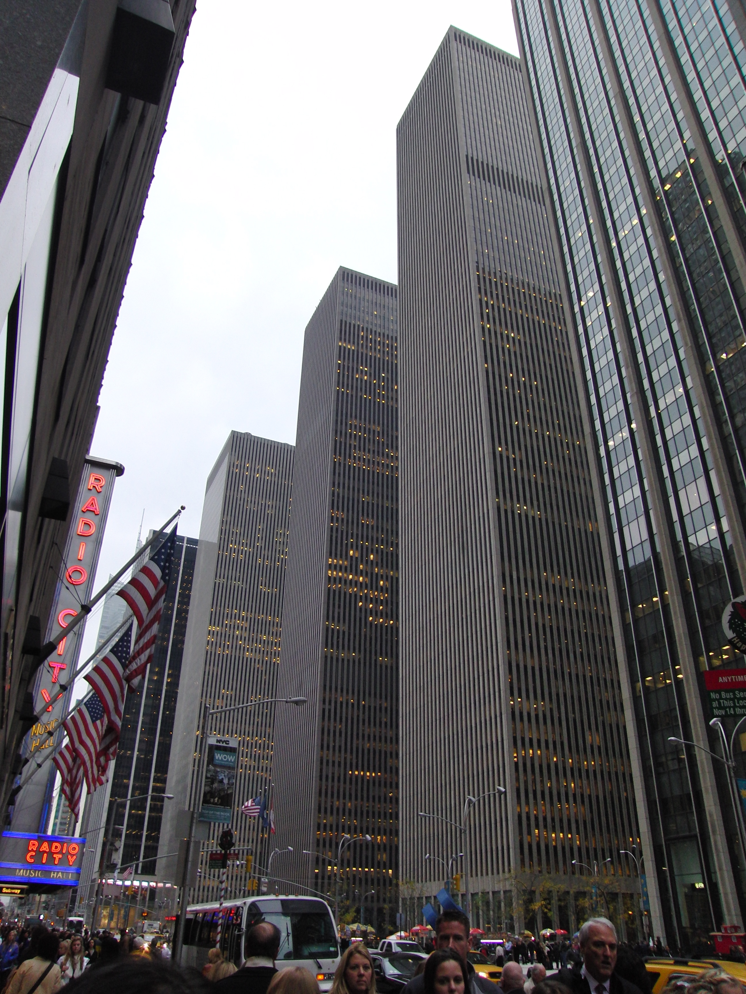 Rockefeller Center "XYZ" skyscrapers