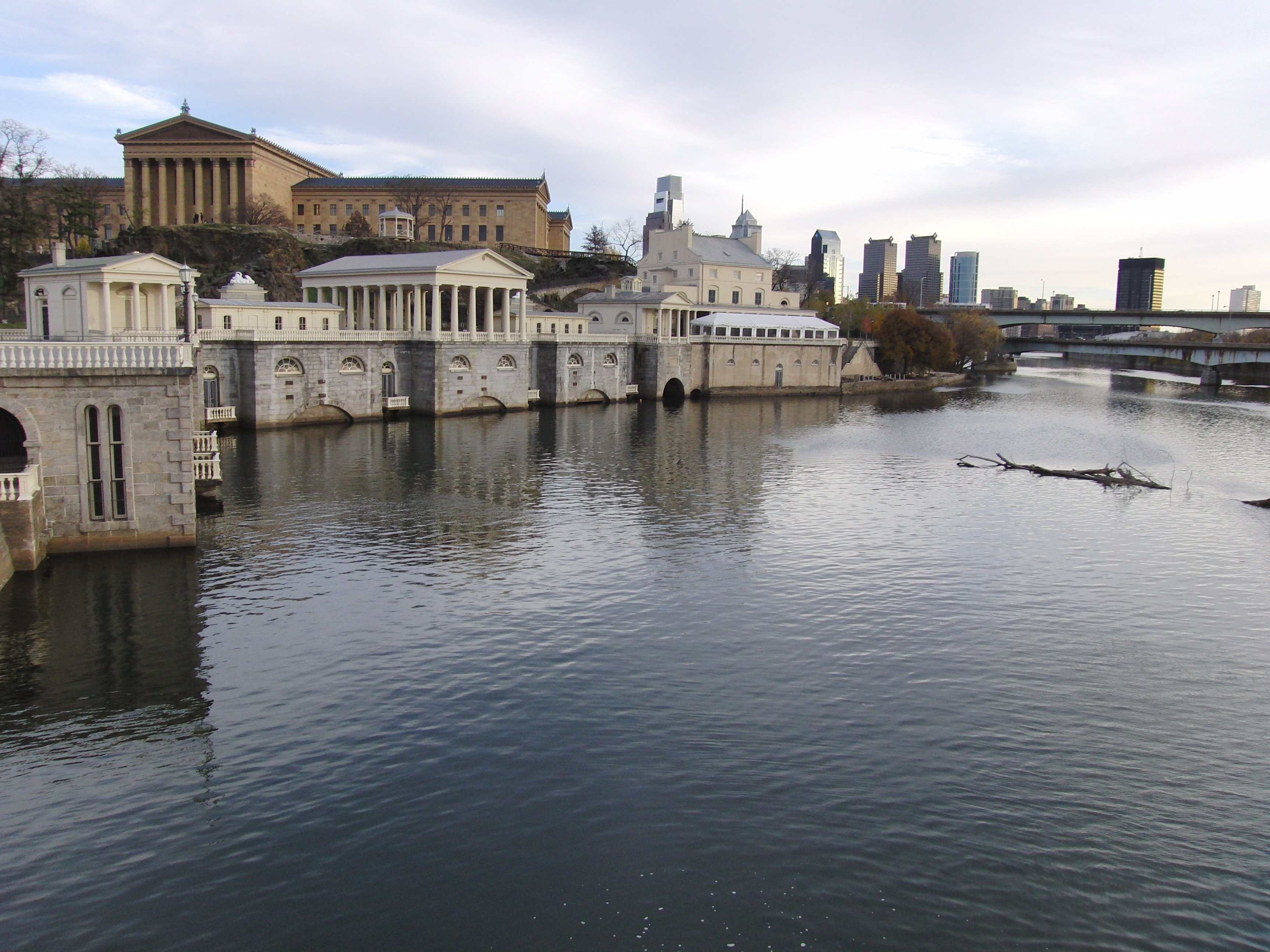 Art museum above waterworks