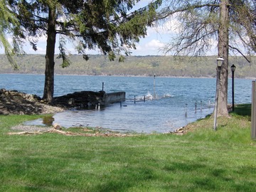 Cayuga lake flooding