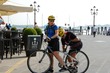Tom tries to fix Michelle's seat post
