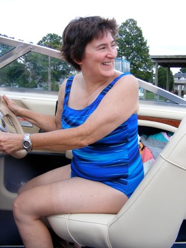 Kathy drives
