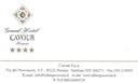 Grand Hotel Cavour card