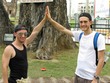 Ross & Jeremy frame a monkey