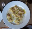 Sausage ravioli