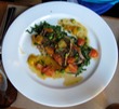 Fish dish at Osteria