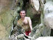 Ross in the rocks