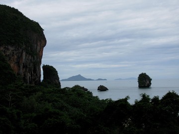 View of the ocean