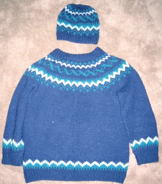 Maman sweater & hat