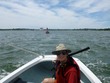 Kathy on Boston Harbor
