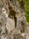 Chunk out of the cliff