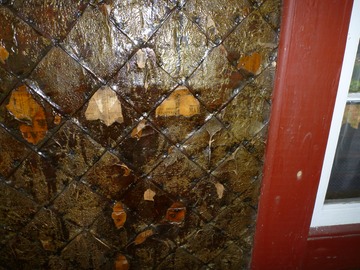 Paper House exterior wall