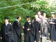 Ross awaits his diploma