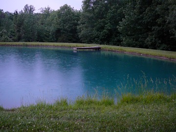Rain on Clement Pond
