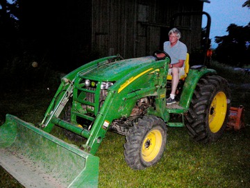Dan and his Deere