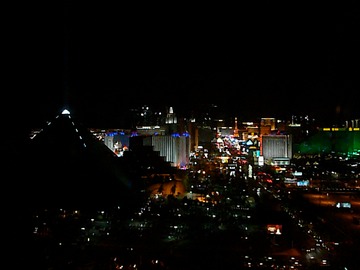 Vegas at night