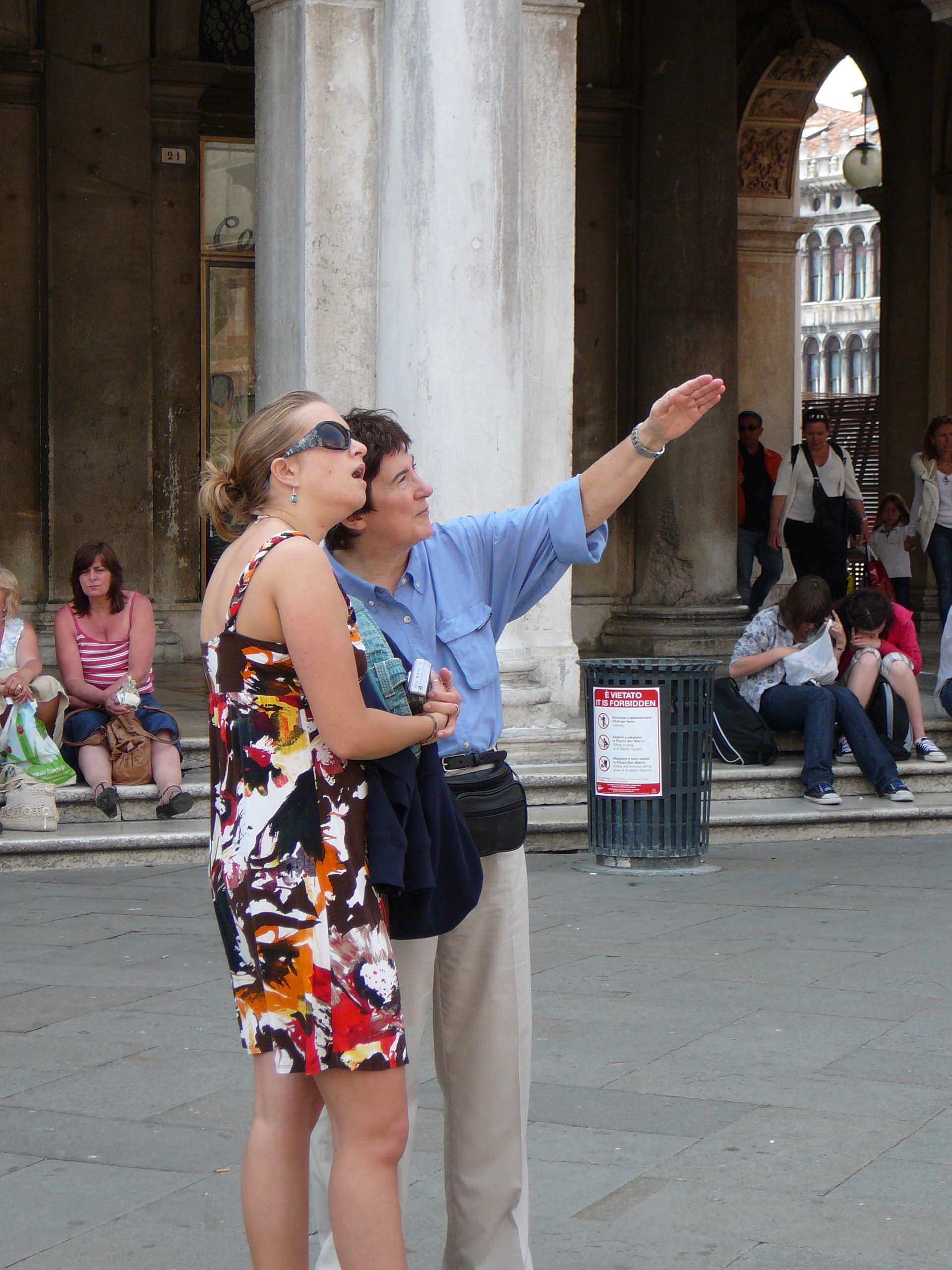 Jessica is awed by San Marco
