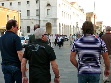 Italian dudes in Chioggia