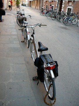 Ferrara is a biking city