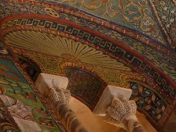 Detail in Ravenna Basilica