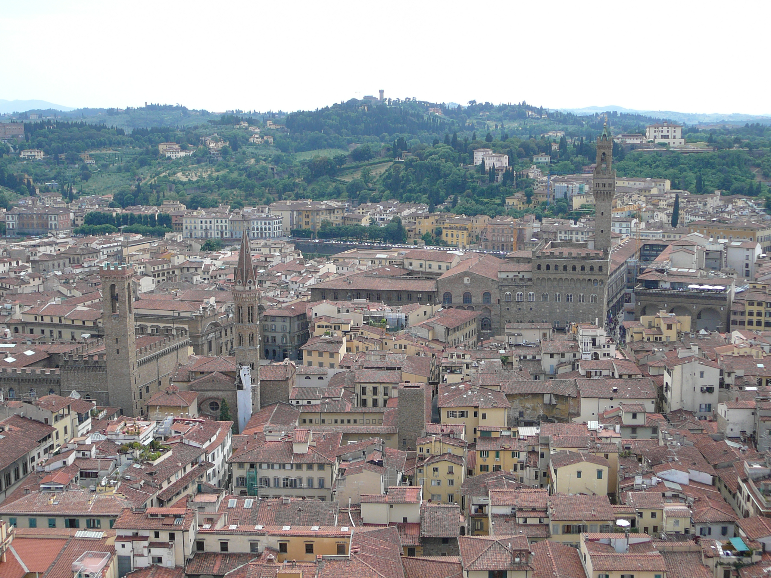 Three towers