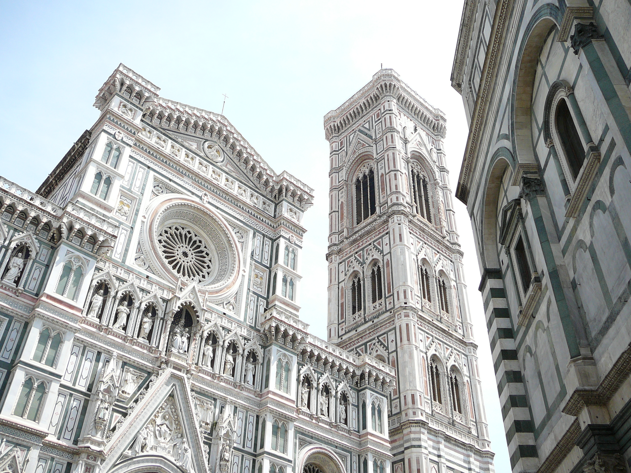 Duomo, campanile, and basilica