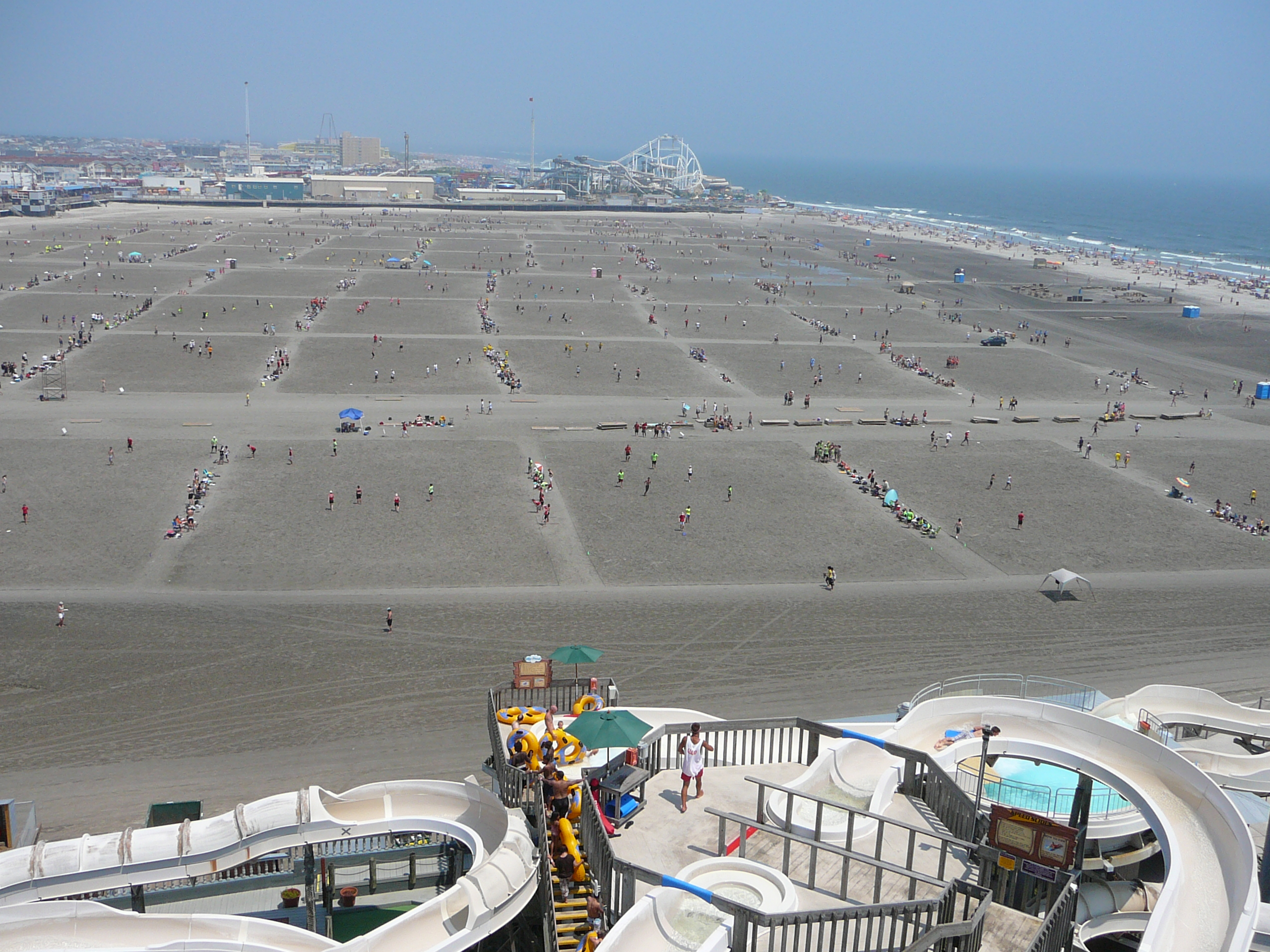 From the ferris wheel