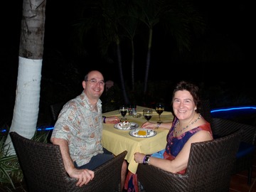 Ben & Kathy at the Red Parrot