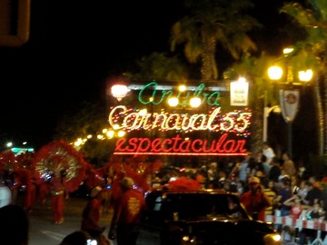 Aruba "lighting parade"