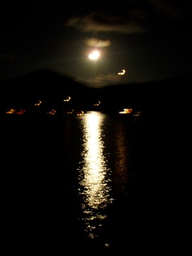 Moon over BVI