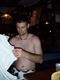 Erik shows his manly chest