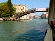 View under Accademia bridge