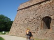 Tom & Michelle at the walls of Ferrara